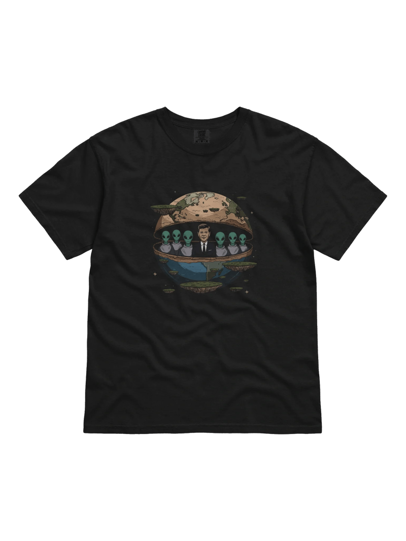 JFK Chilling with Aliens Tee — TE.TEE-03